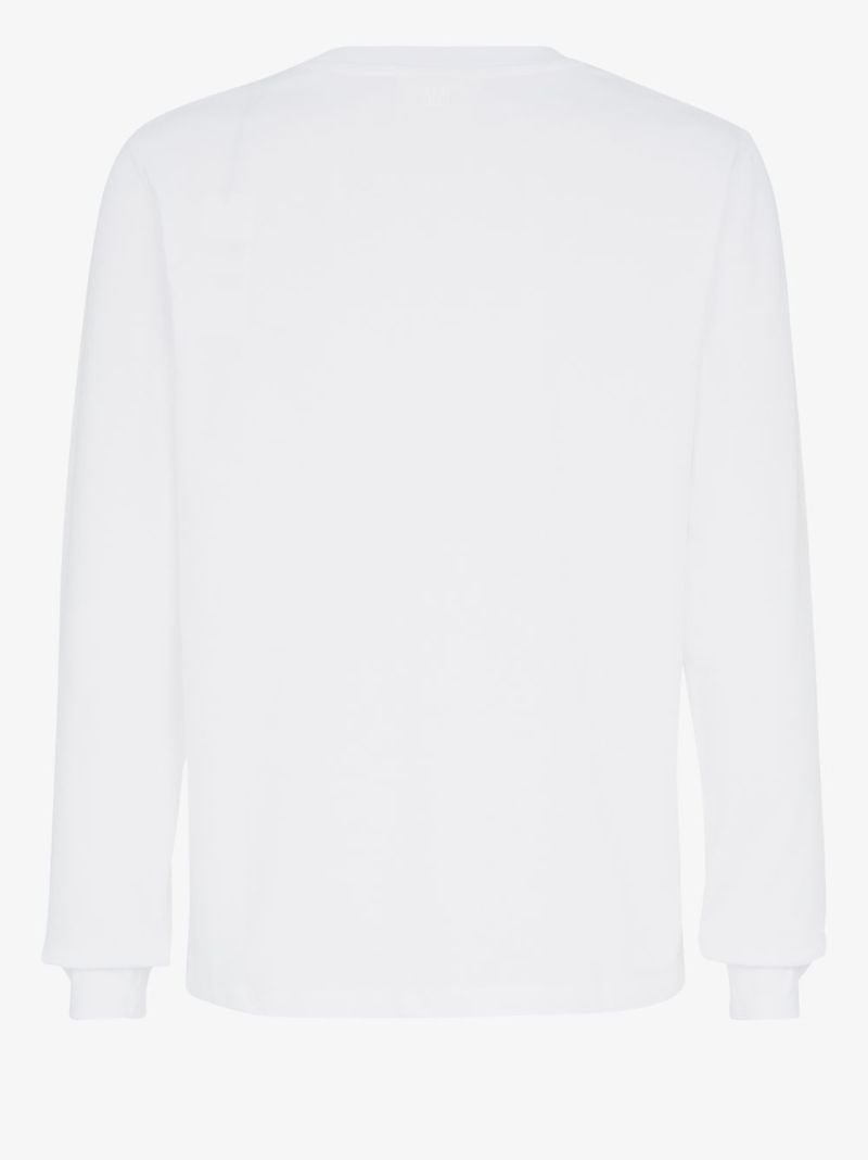 White Ami De CÃ_x0085_â_x0080__x009c_ur Organic Cotton Sweatshirt