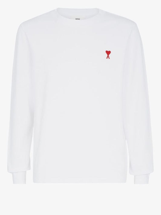 White Ami De CÃ_x0085_â_x0080__x009c_ur Organic Cotton Sweatshirt