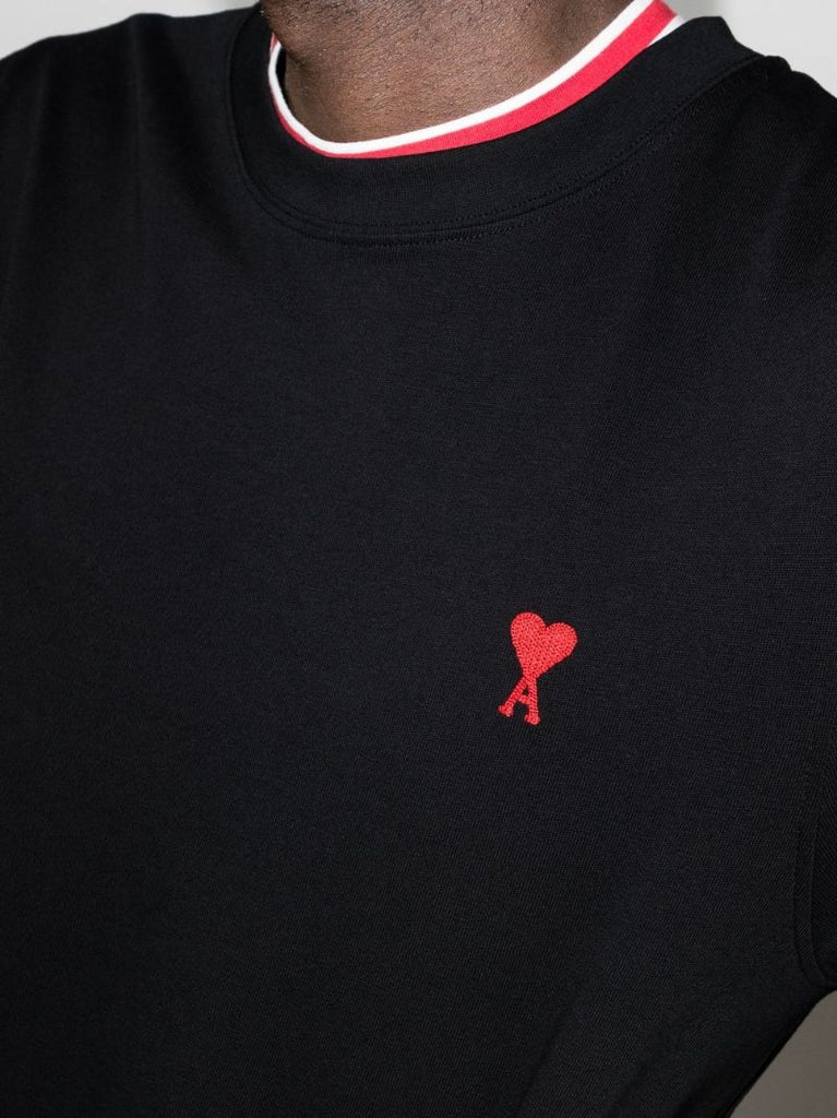 Black Ami De CÃ_x0085_â_x0080__x009c_ur Organic Cotton T-shirt