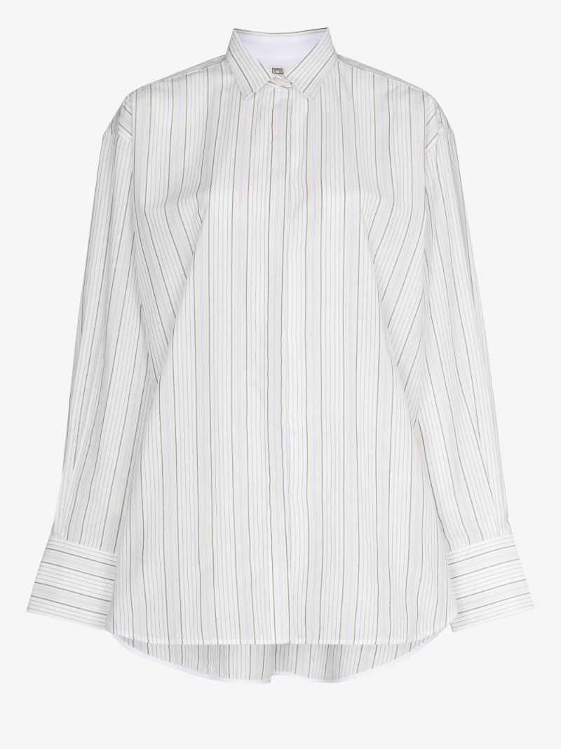 Oversized Striped Shirt