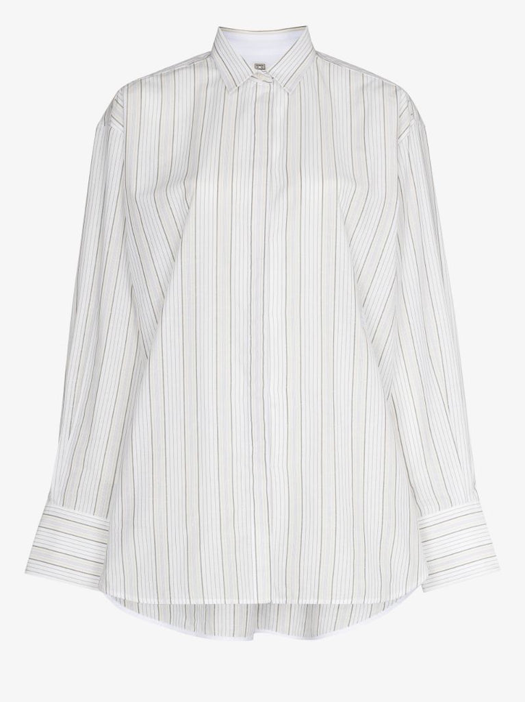 Oversized Striped Shirt