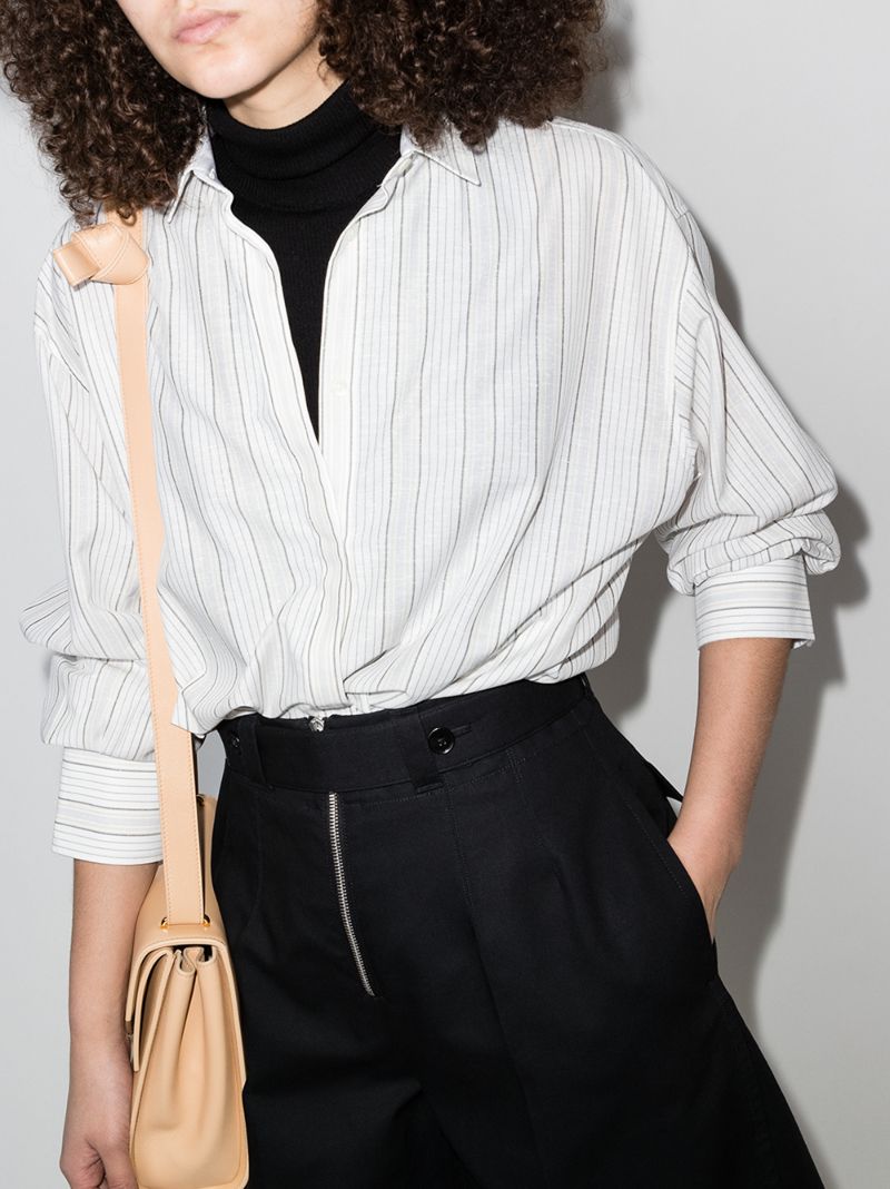 Oversized Striped Shirt