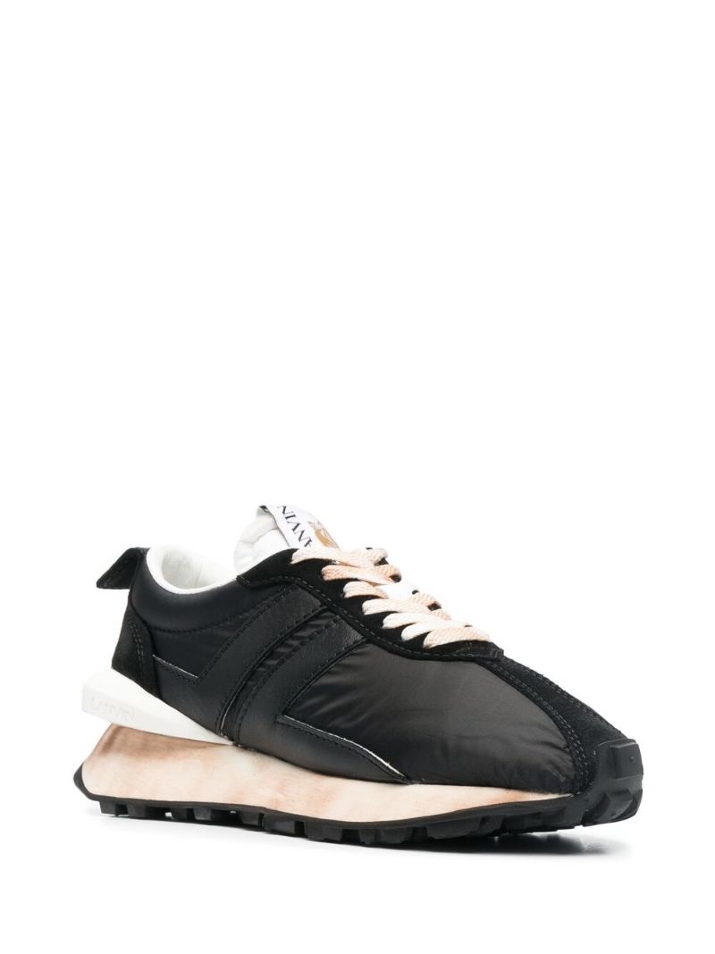 Black Bumper Shell Sneakers