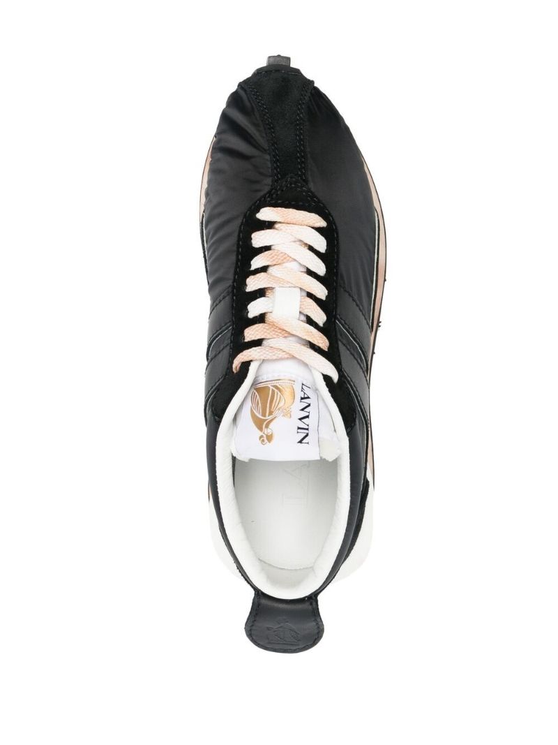 Black Bumper Shell Sneakers