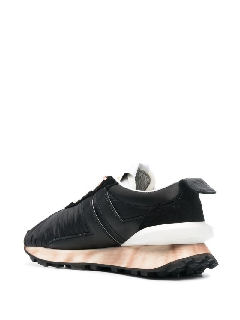 Black Bumper Shell Sneakers