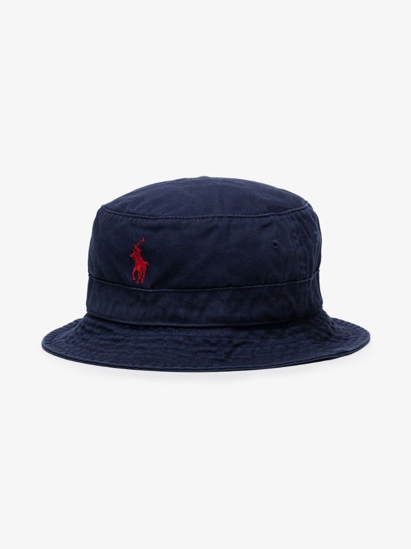 Navy Loft Logo Bucket Hat