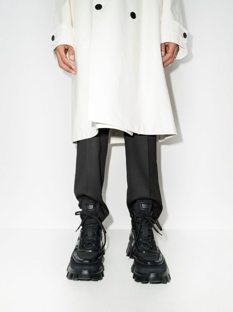 Black Cloudbust Thunder High Top Sneakers