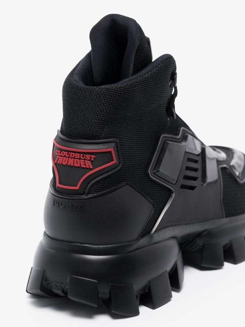 Black Cloudbust Thunder High Top Sneakers