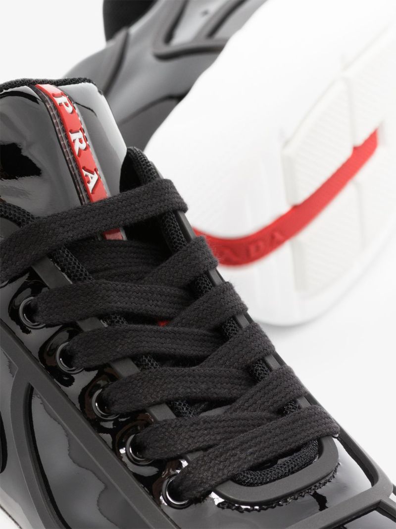 Black AmericaÃ¢â_x0082_¬â_x0084_¢s Cup Patent Leather Sneakers