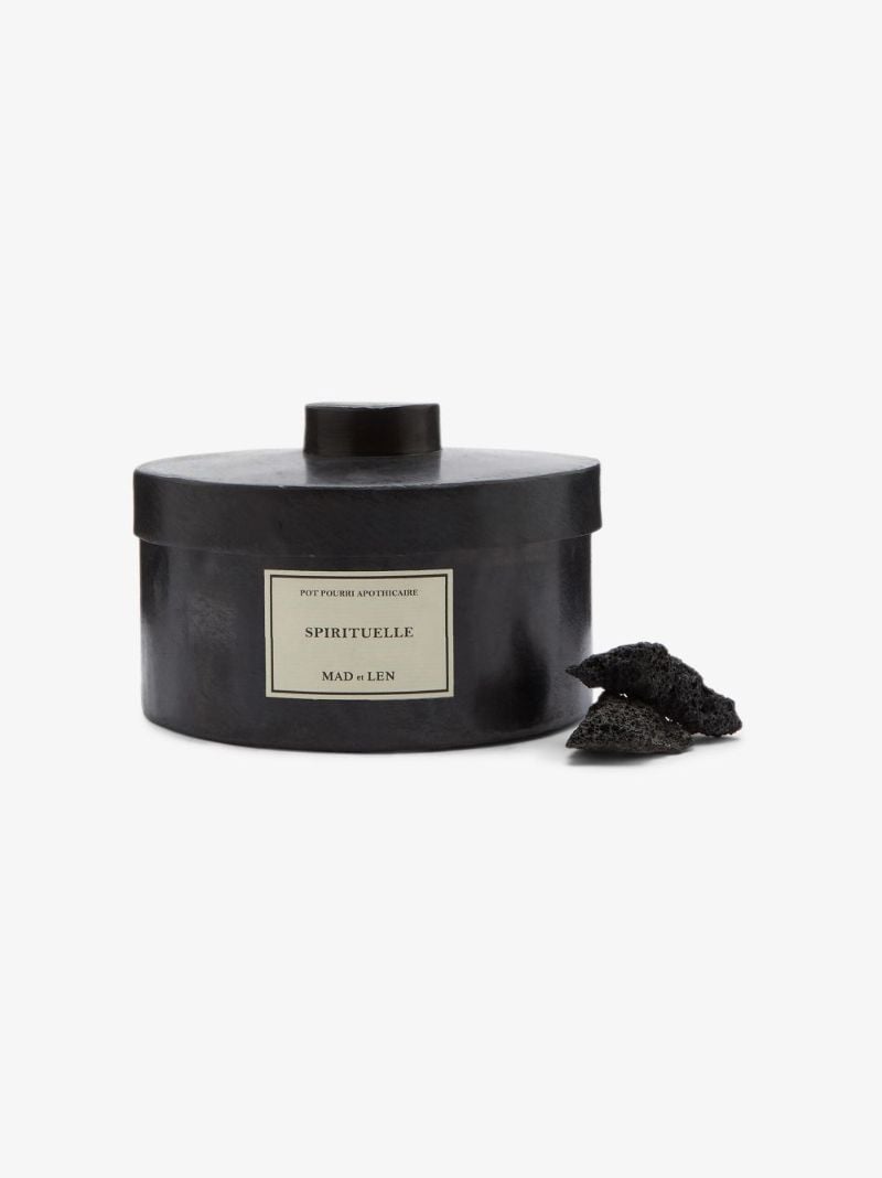 Black Large Spirituelle Lava Potpourri