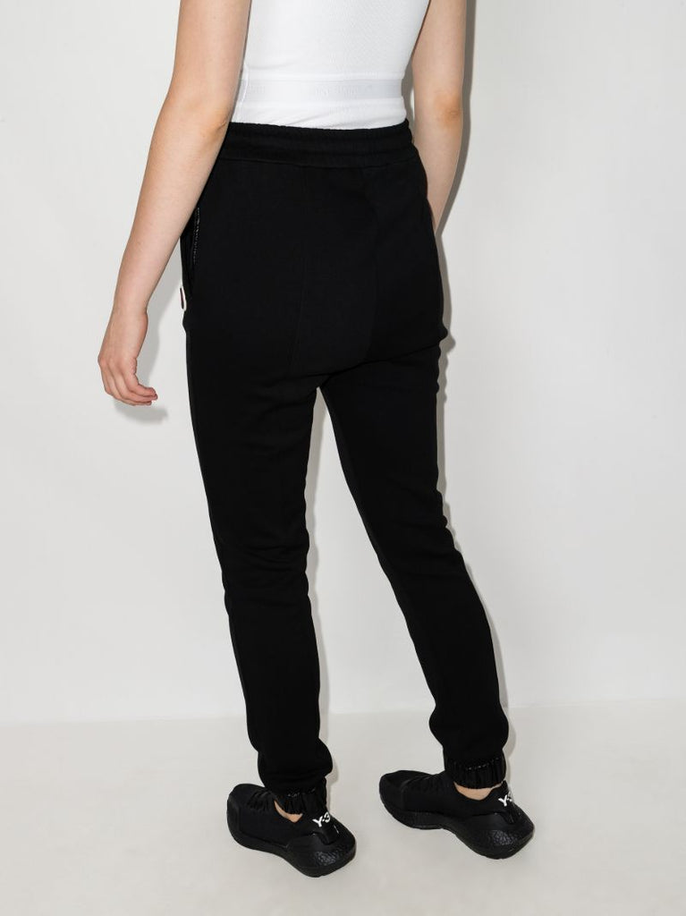 Logo Patch Cotton Track Pants