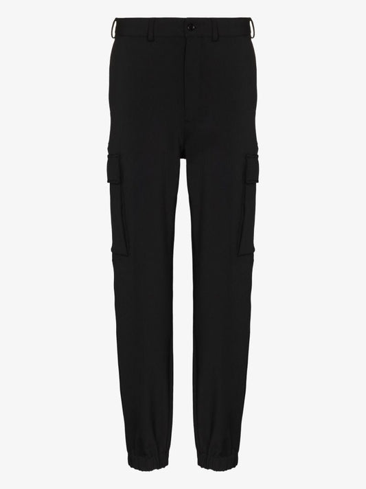 High Waist Cargo Trousers