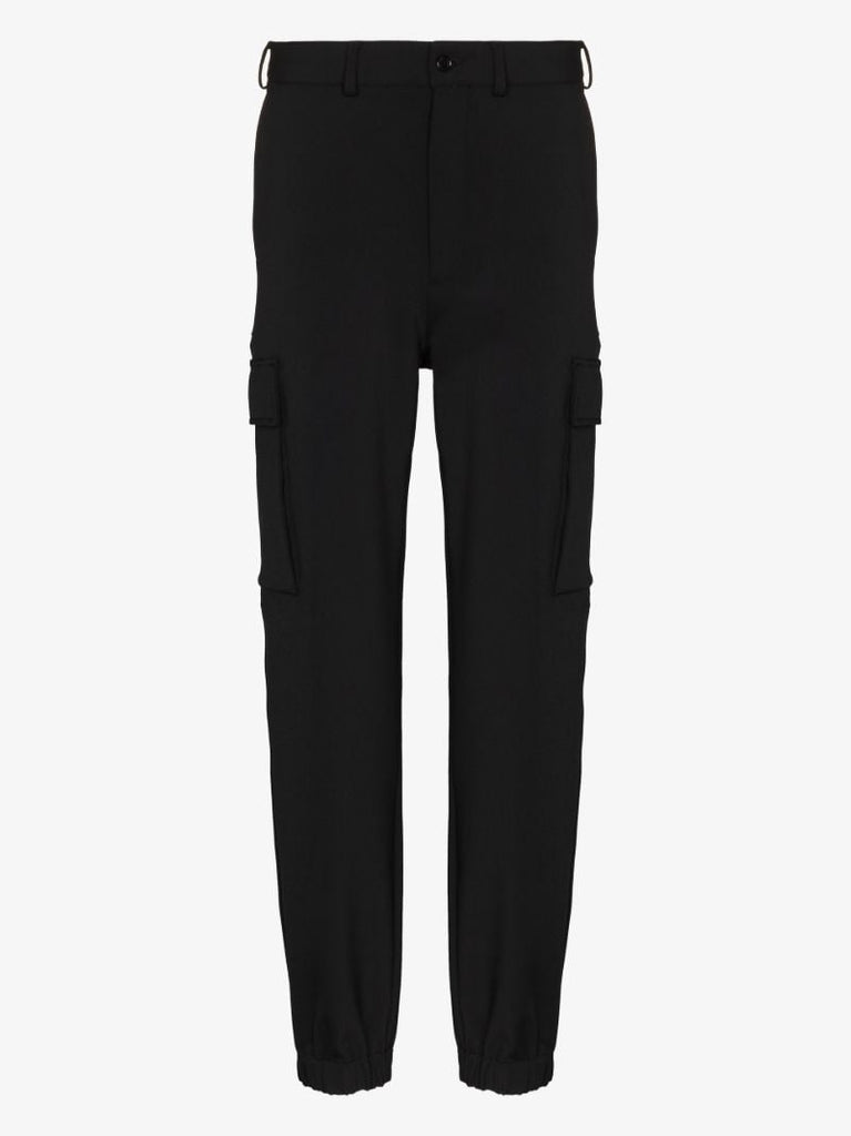 High Waist Cargo Trousers