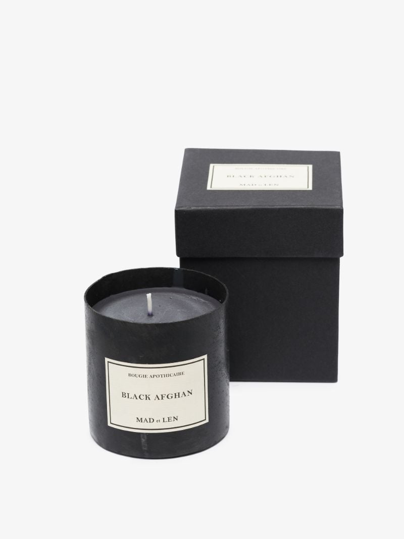 Black Afghan Candle