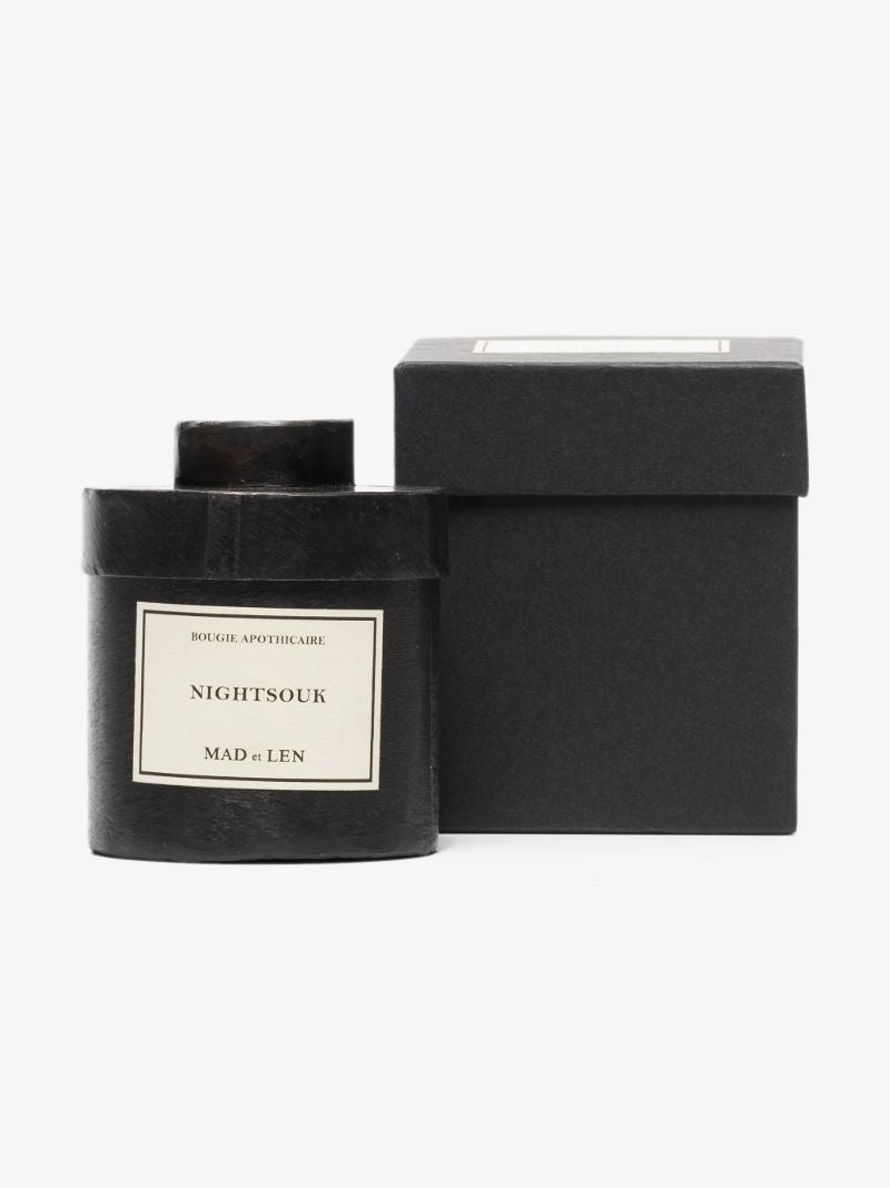 Black and White Night Souk Candle