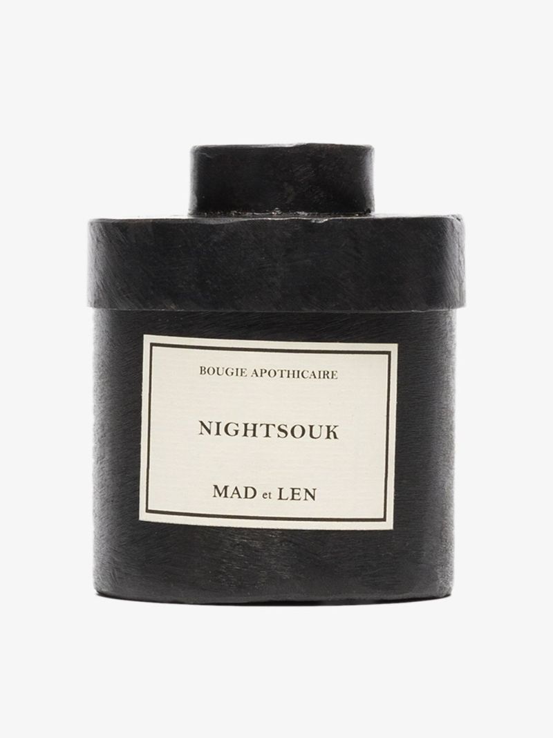 Black and White Night Souk Candle
