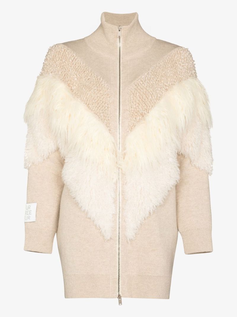 Fff Virgin Wool Cardigan