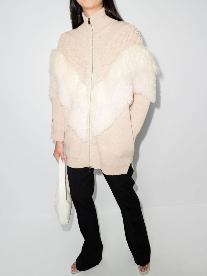 Fff Virgin Wool Cardigan