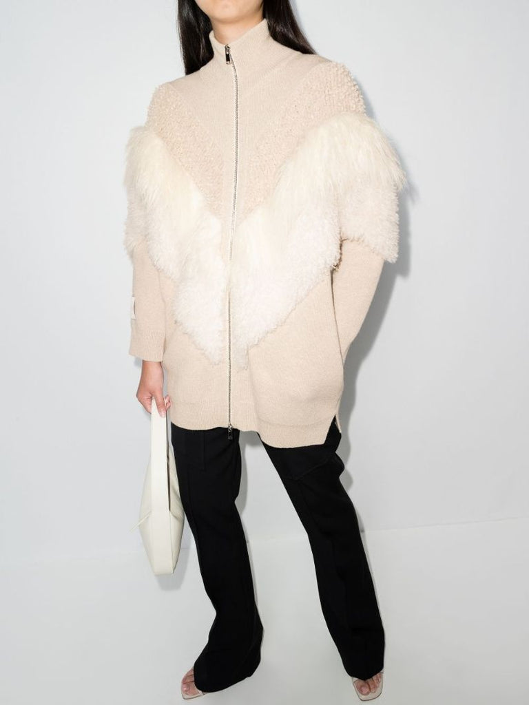 Fff Virgin Wool Cardigan