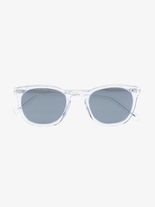 Silver Acetate Round Sunglasses