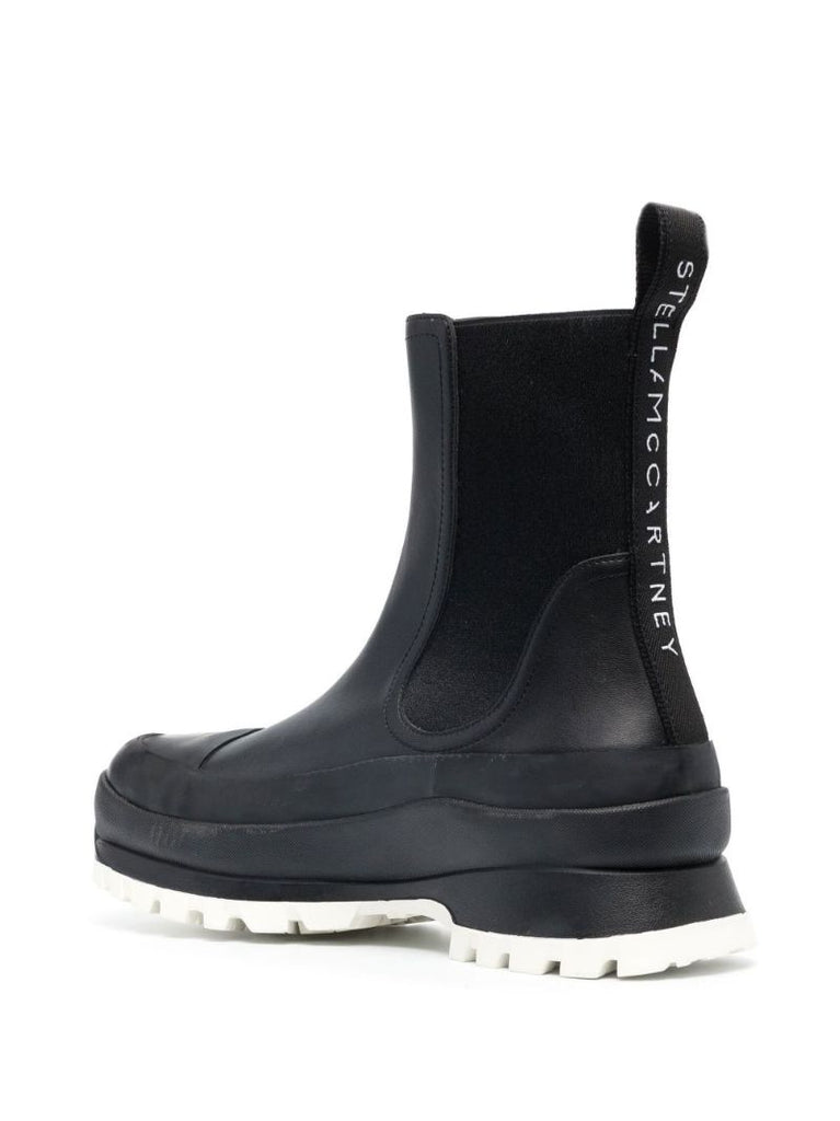 Black Trace Chelsea Boots
