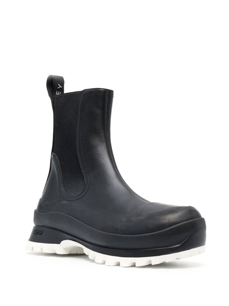 Black Trace Chelsea Boots