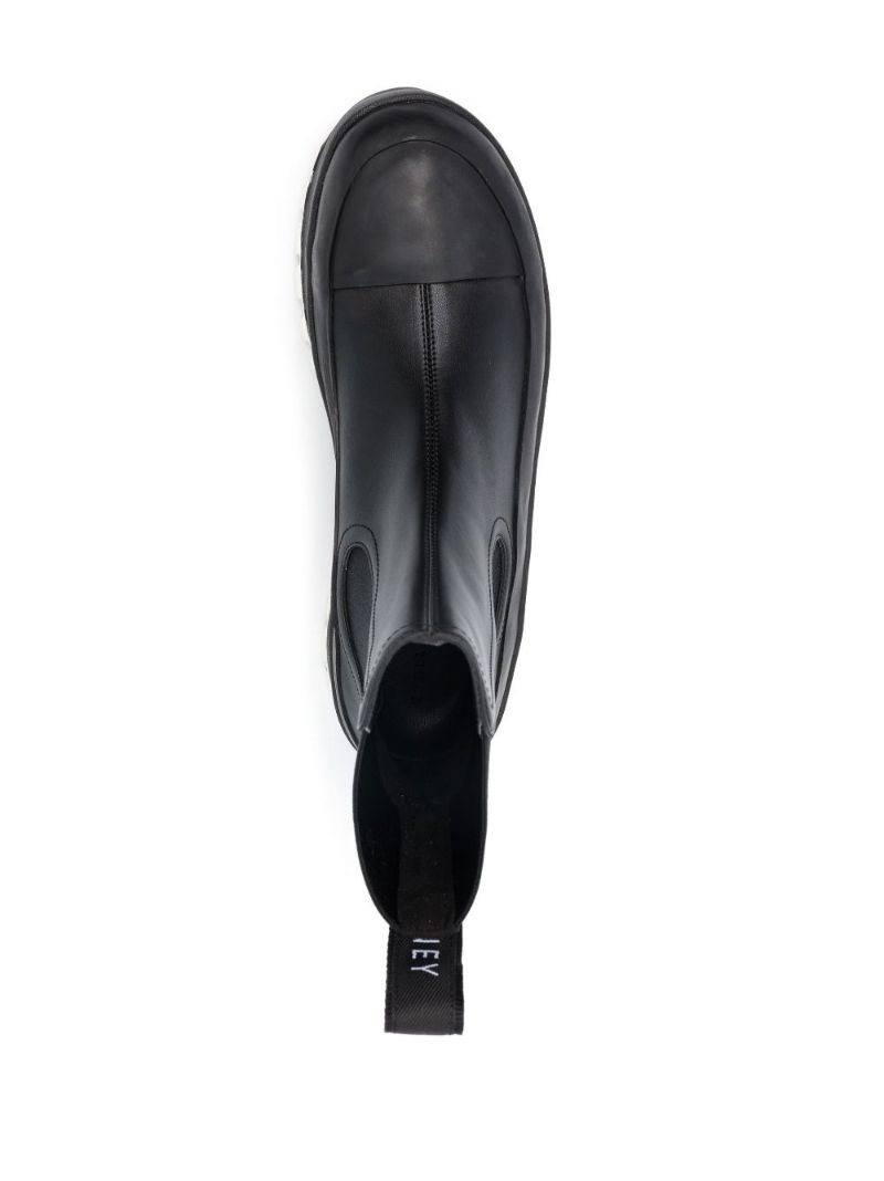 Black Trace Chelsea Boots