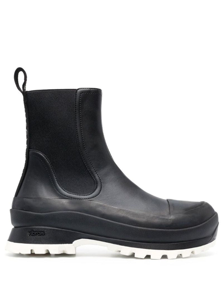 Black Trace Chelsea Boots
