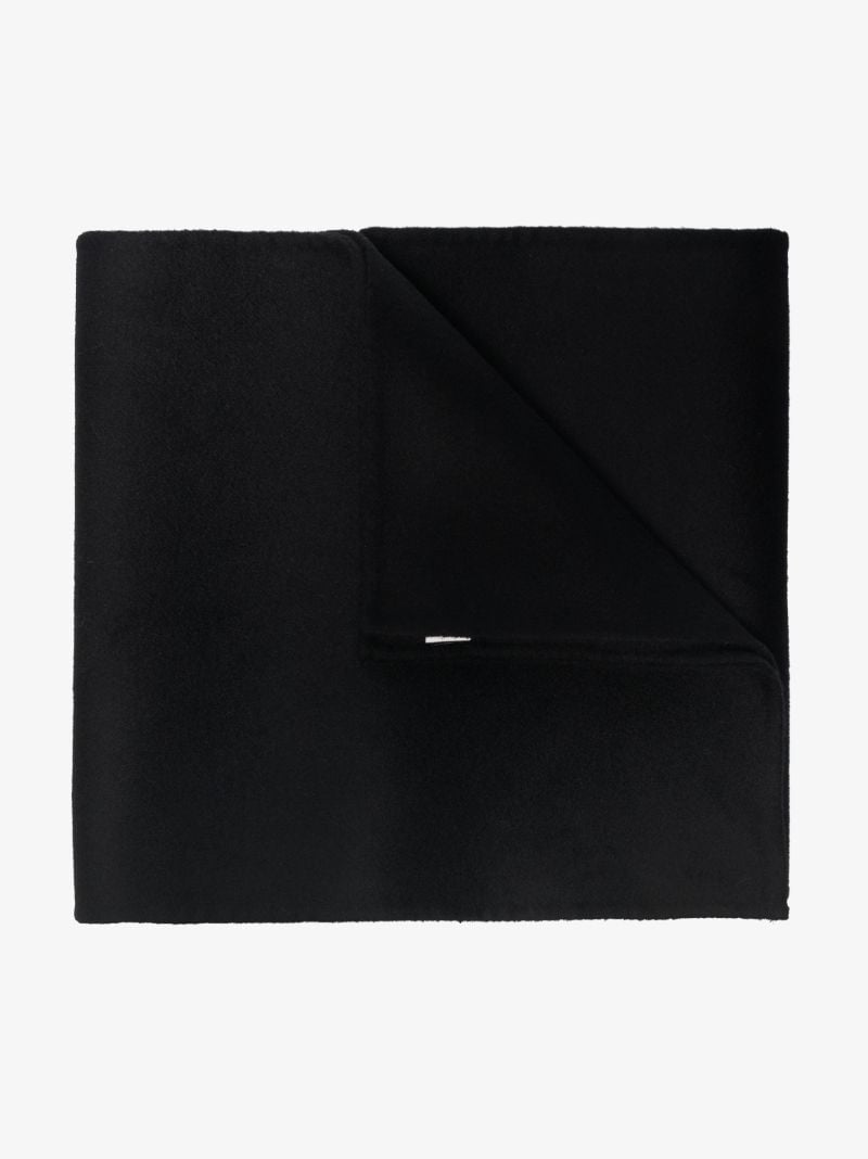 Black DoublÃ_x0083_Â© Wool Scarf