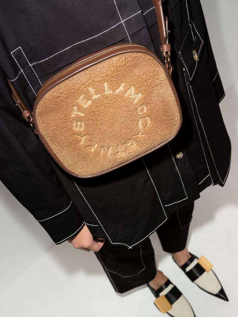 Brown Small Teddy Cross Body Bag