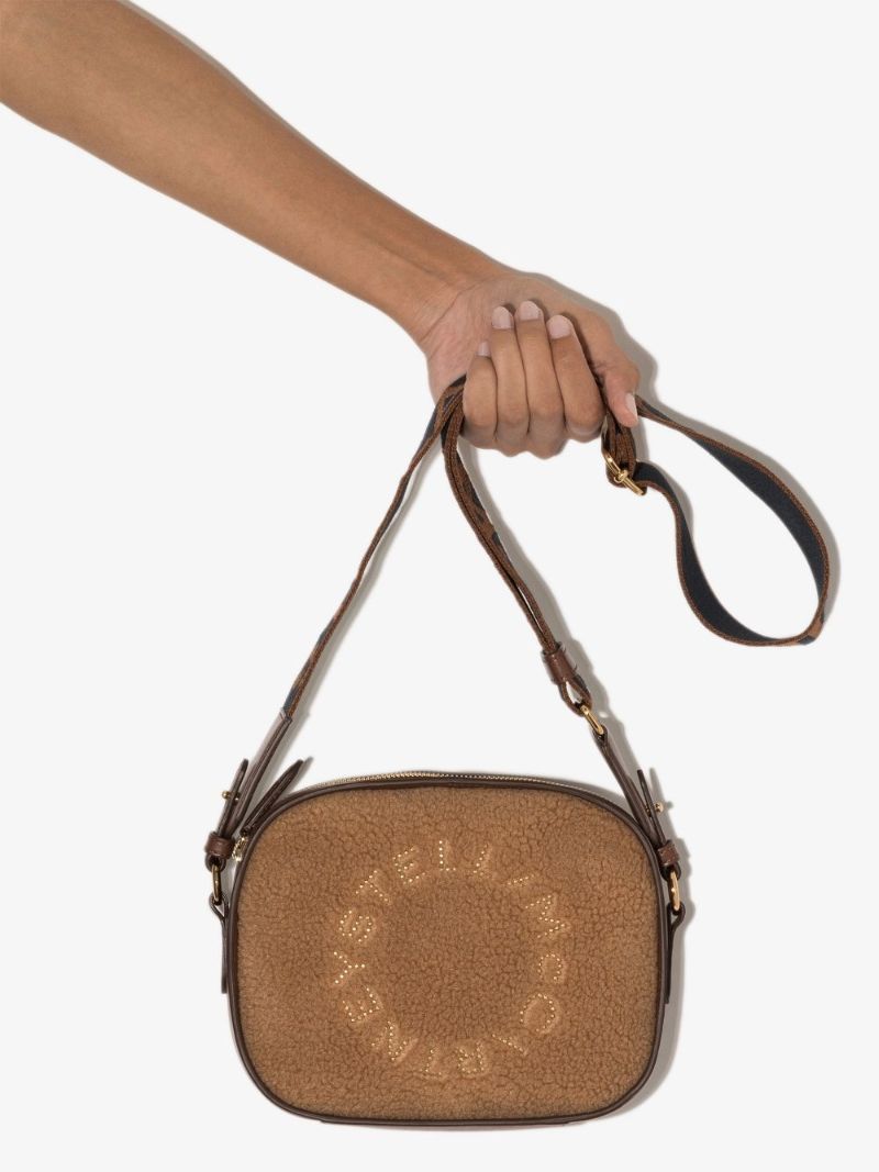 Brown Small Teddy Cross Body Bag