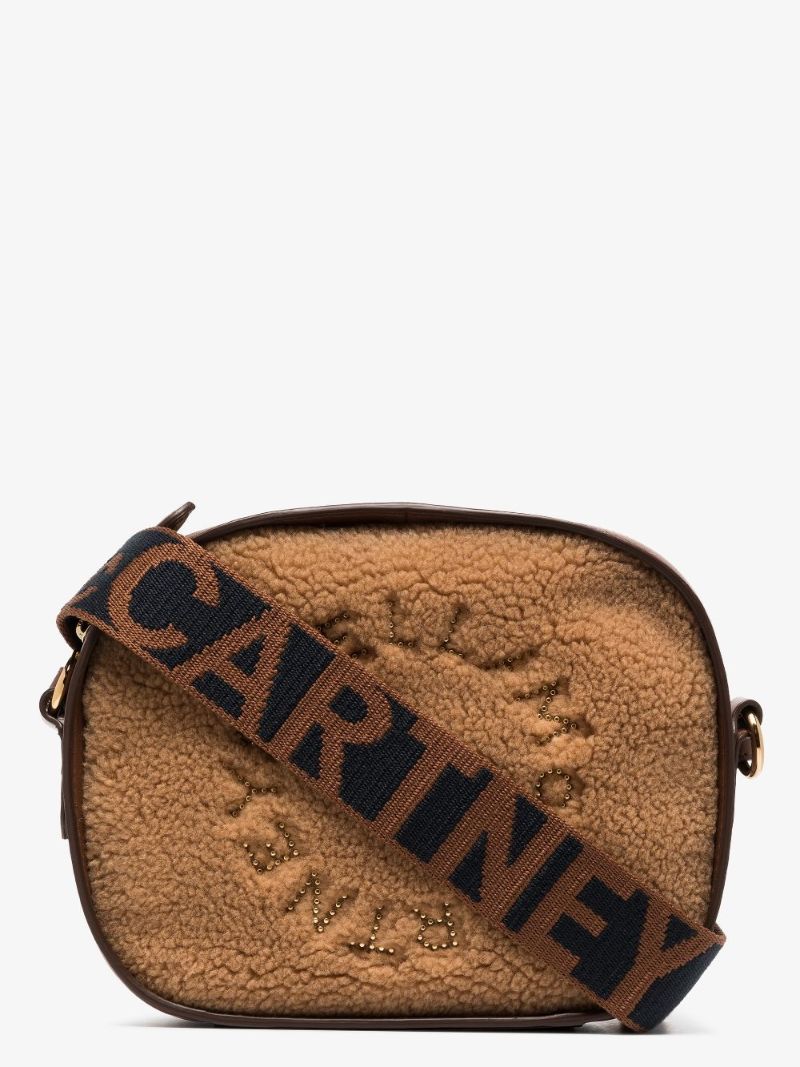 Brown Small Teddy Cross Body Bag