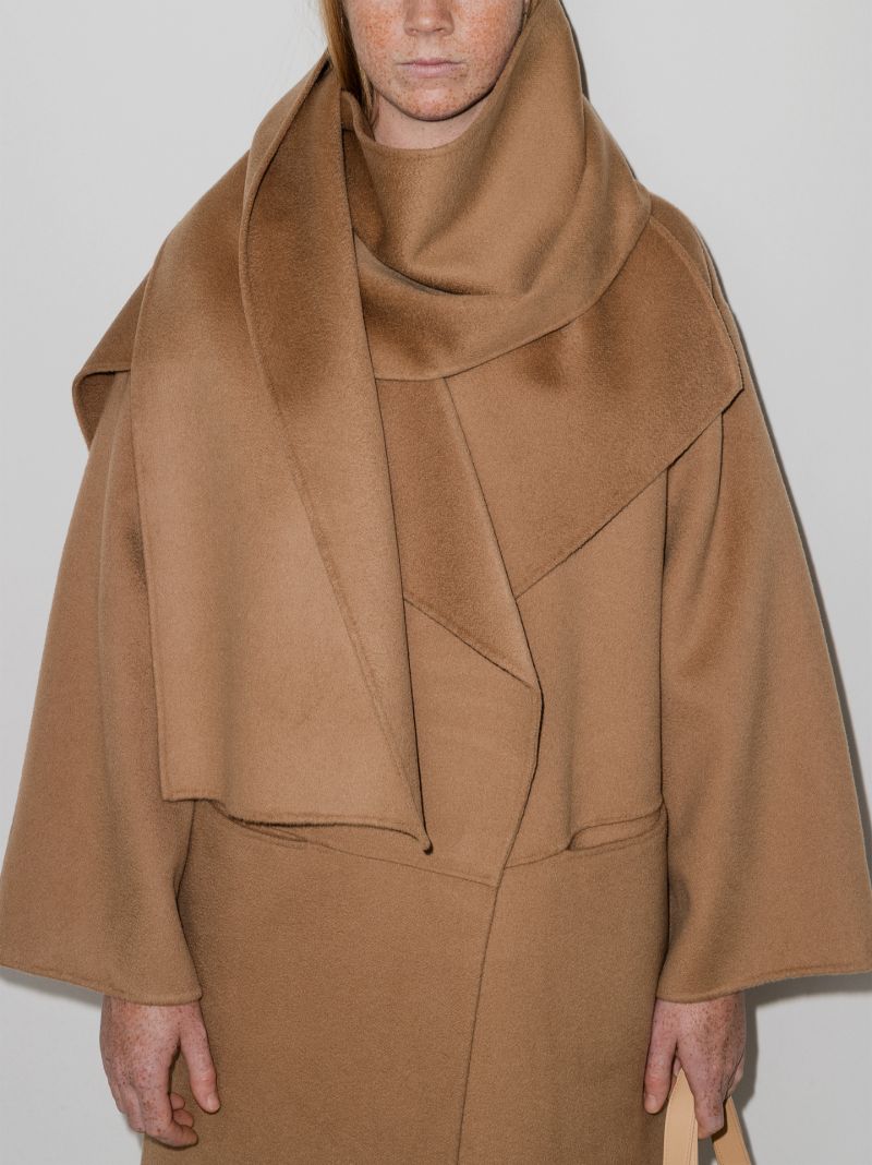 Beige DoublÃ_x0083_Â© Wool Scarf