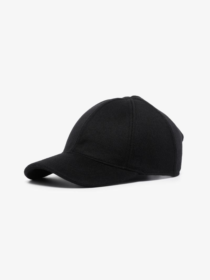 Black DoublÃ_x0083_Â© Wool Baseball Cap