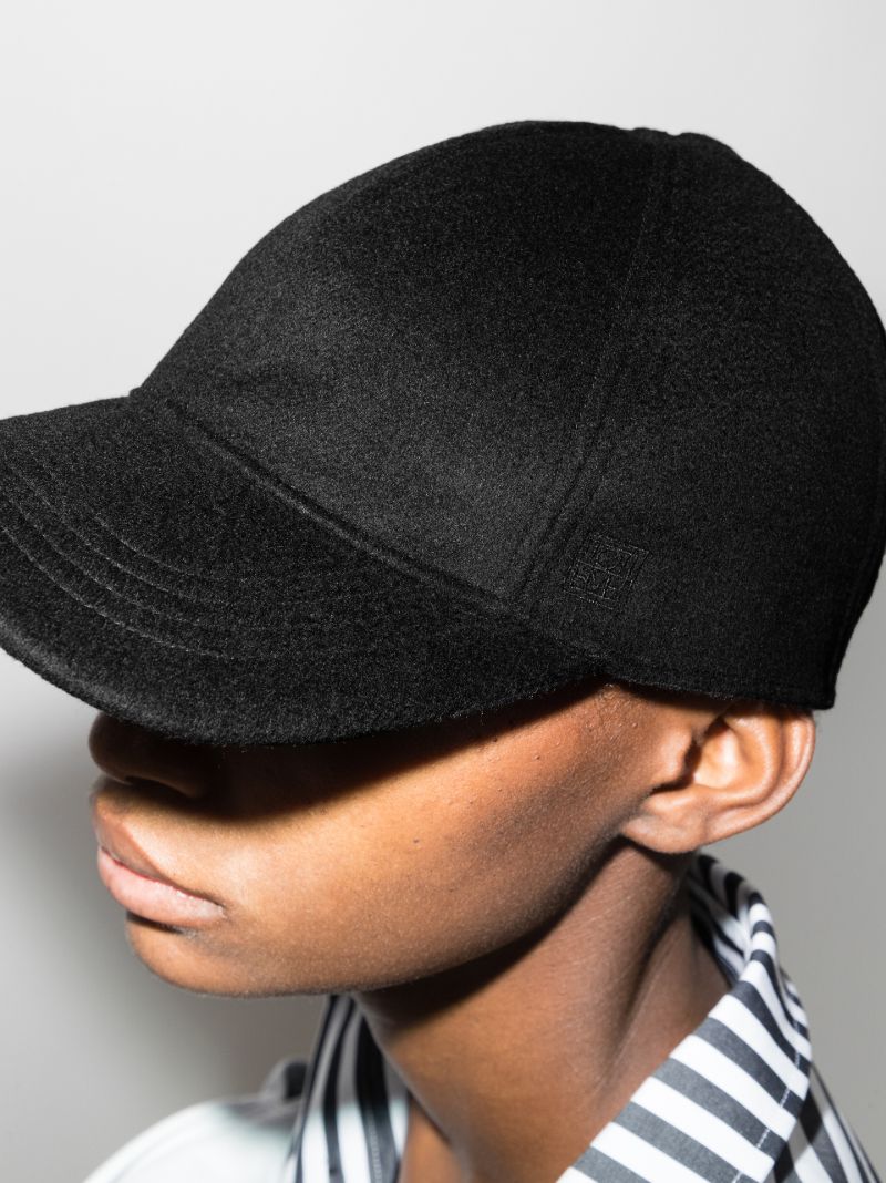 Black DoublÃ_x0083_Â© Wool Baseball Cap