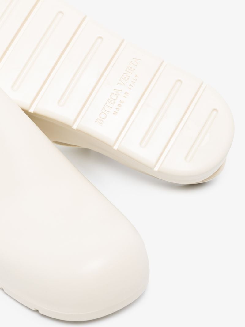 White Puddle Rubber Slippers