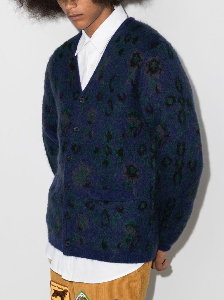 Botanical Jacquard Cardigan