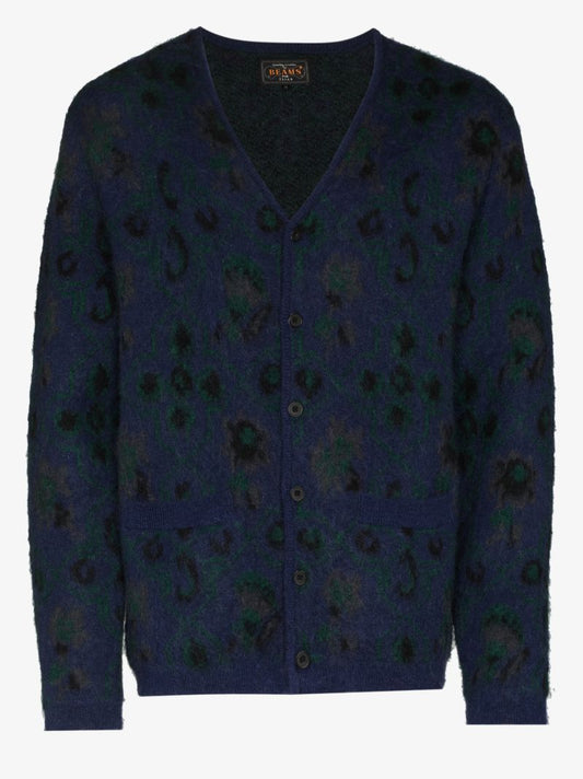Botanical Jacquard Cardigan