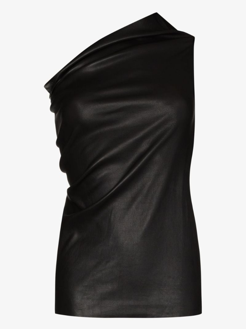 Asymmetric Neck Top