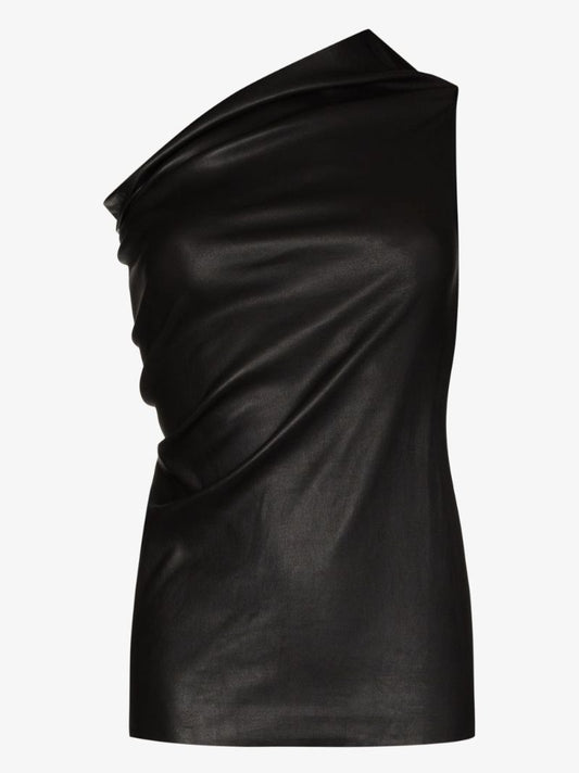 Asymmetric Neck Top