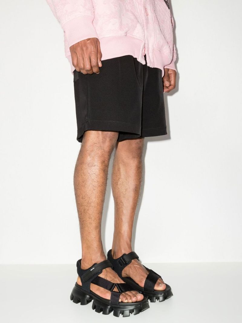 Black Cloudbust Thunder Canvas Sandals