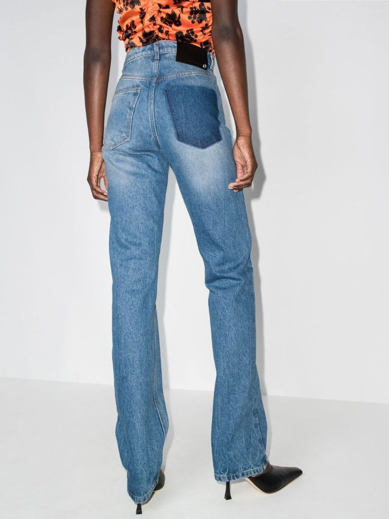 Missing Pocket Straight Leg Jeans