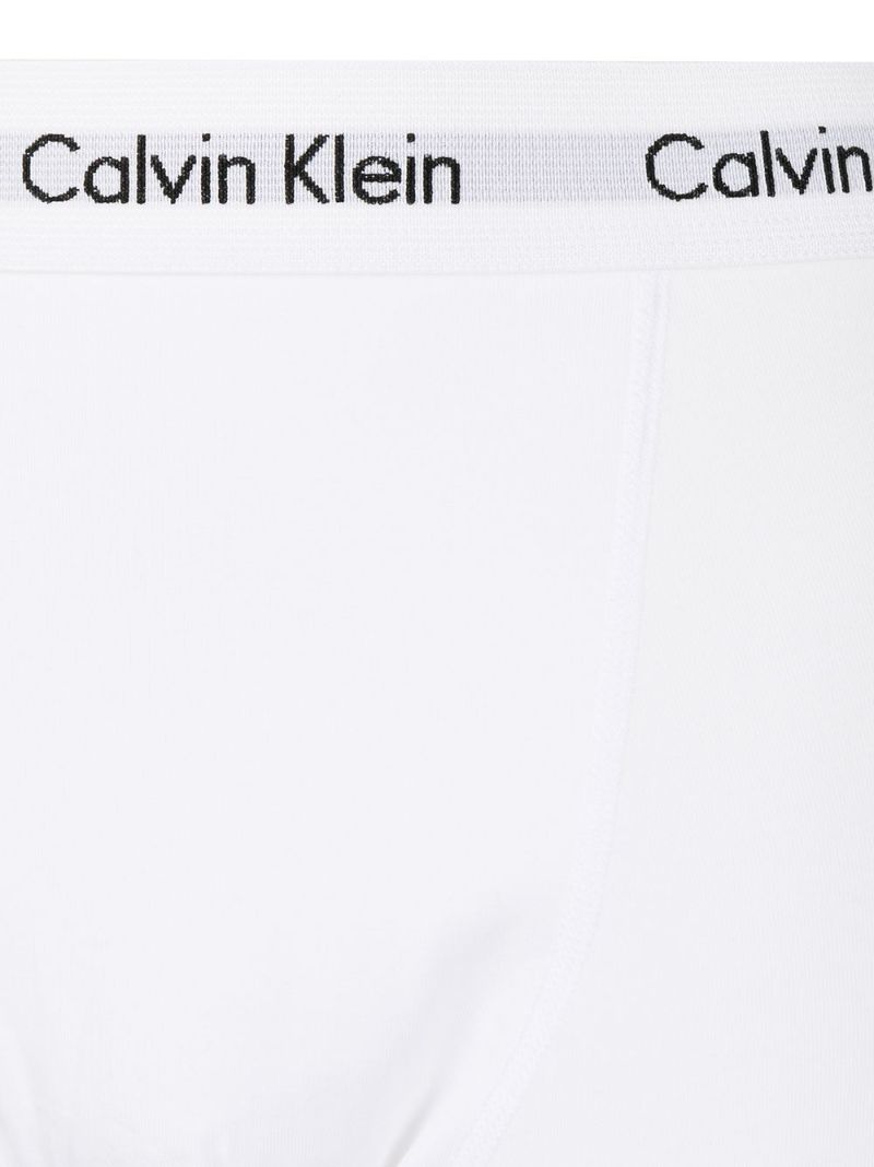 White Cotton Boxer Briefs Set