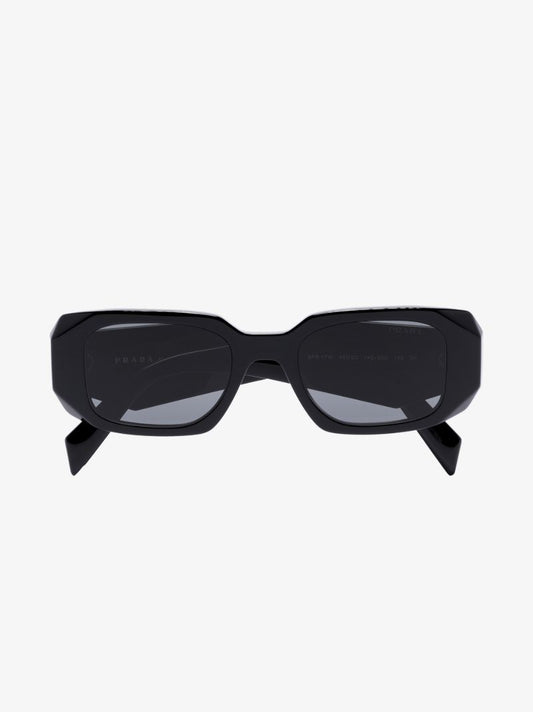 Black Rectangle Frame Sunglasses