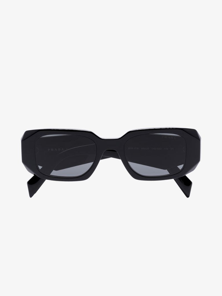 Black Rectangle Frame Sunglasses
