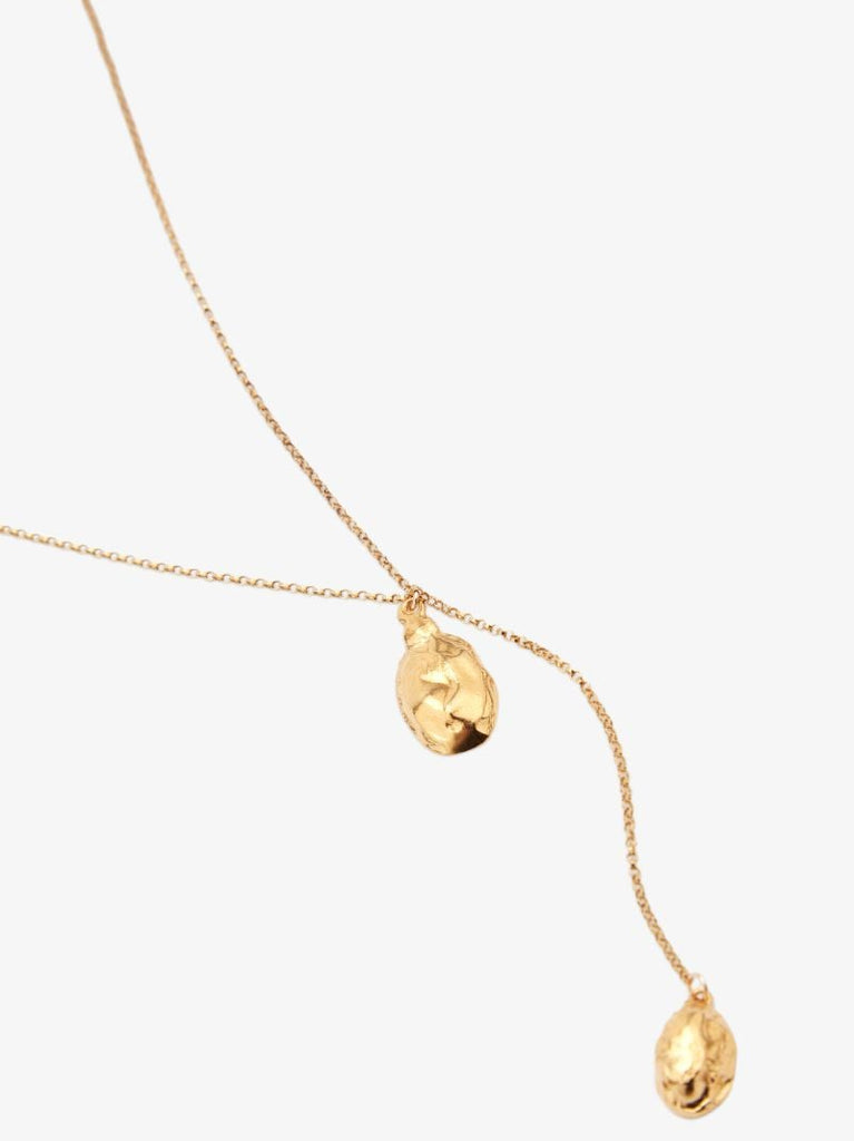 Gold-plated Lunar Rocks Necklace