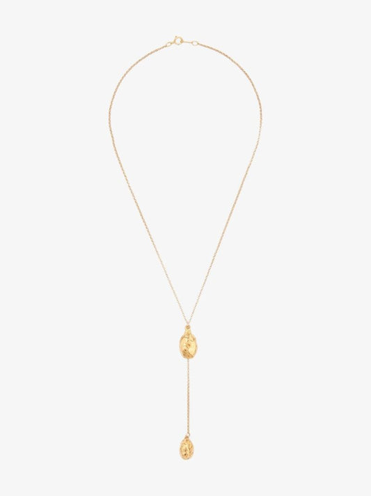Gold-plated Lunar Rocks Necklace
