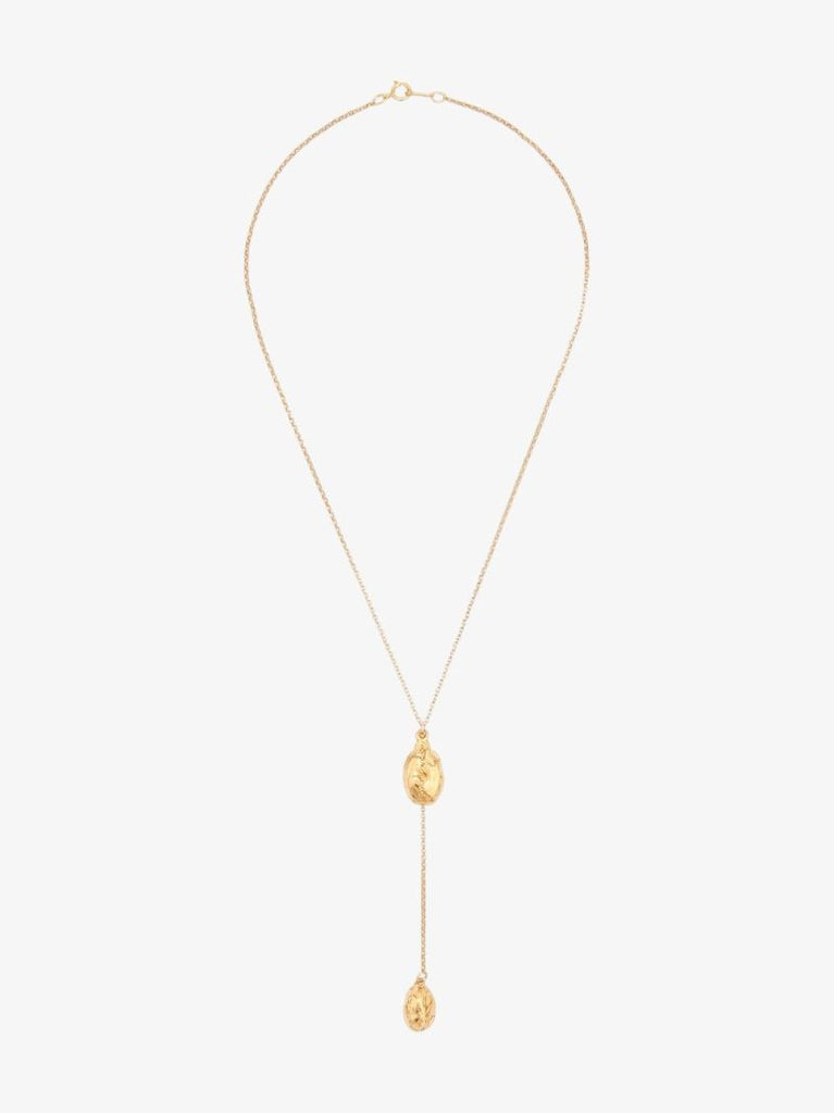 Gold-plated Lunar Rocks Necklace
