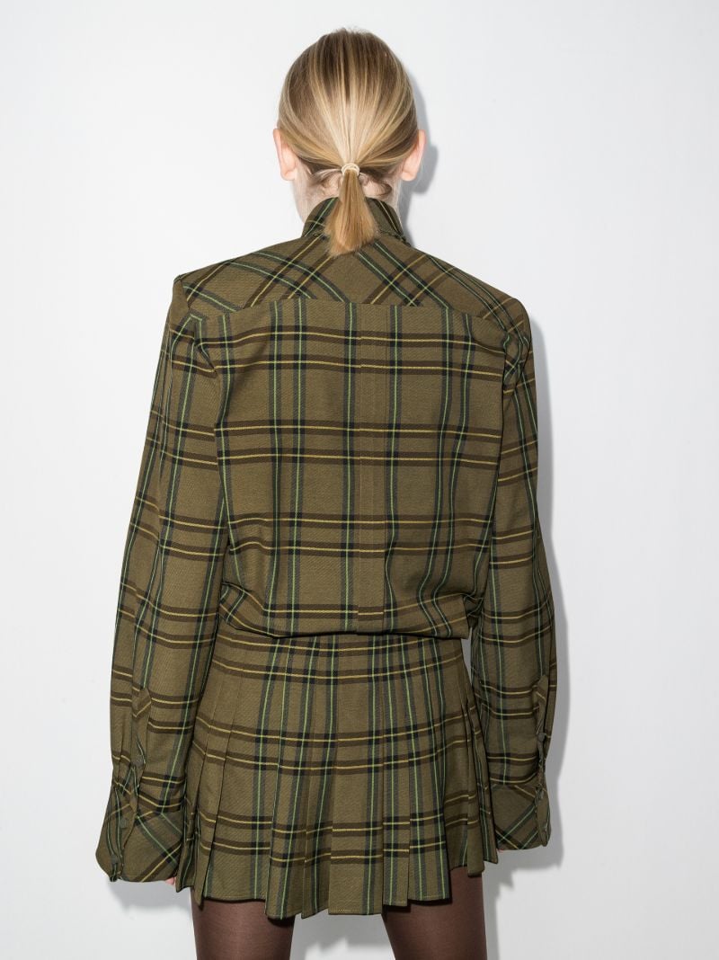 Checked Mini Dress