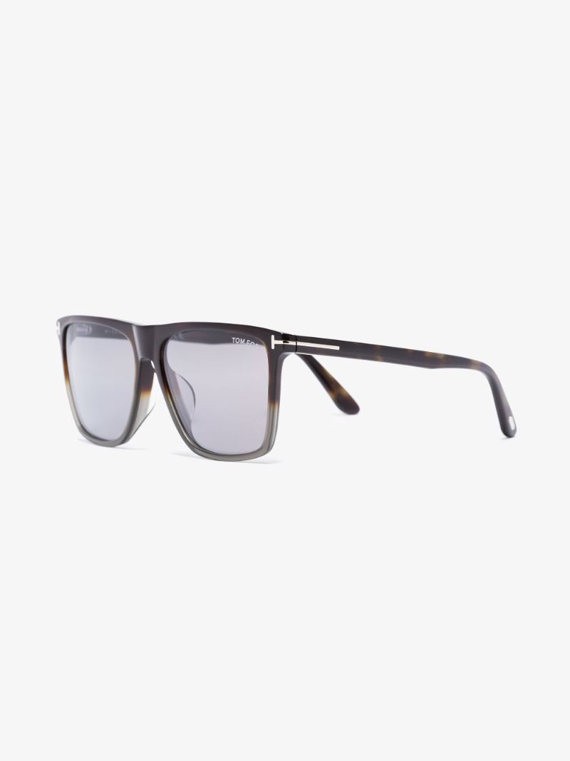 Black Rectangular Sunglasses